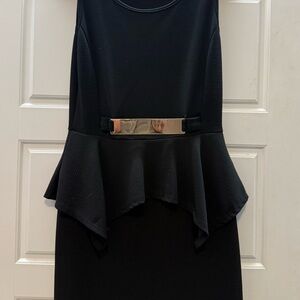 Mesmerized Women’s Black Sleeveless Dress, sz med